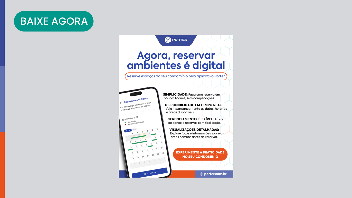 Card digital l Reserva de Ambientes