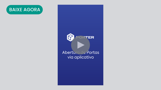 Vídeo | Abertura de porta via aplicativo