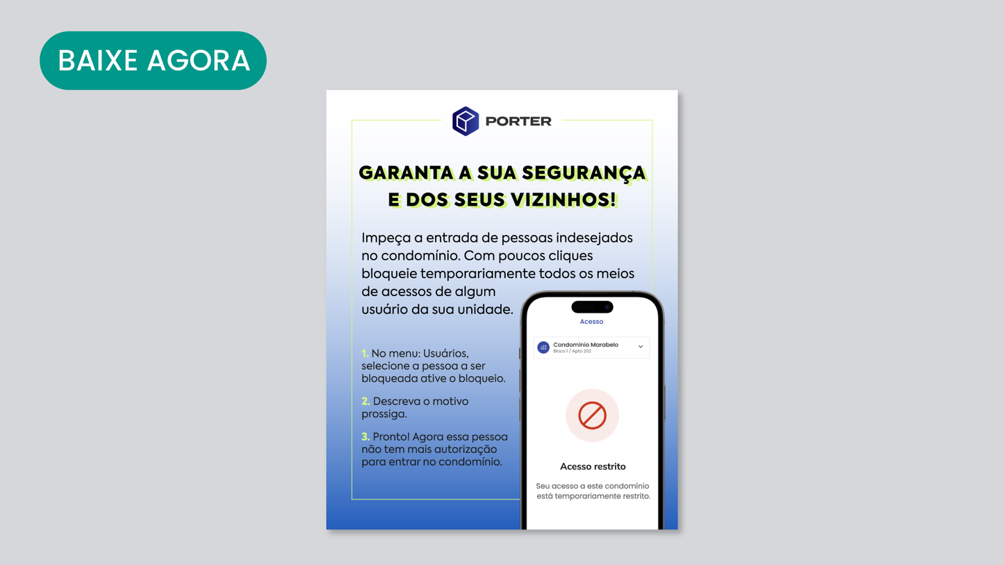 Card | Bloqueio de Usuário