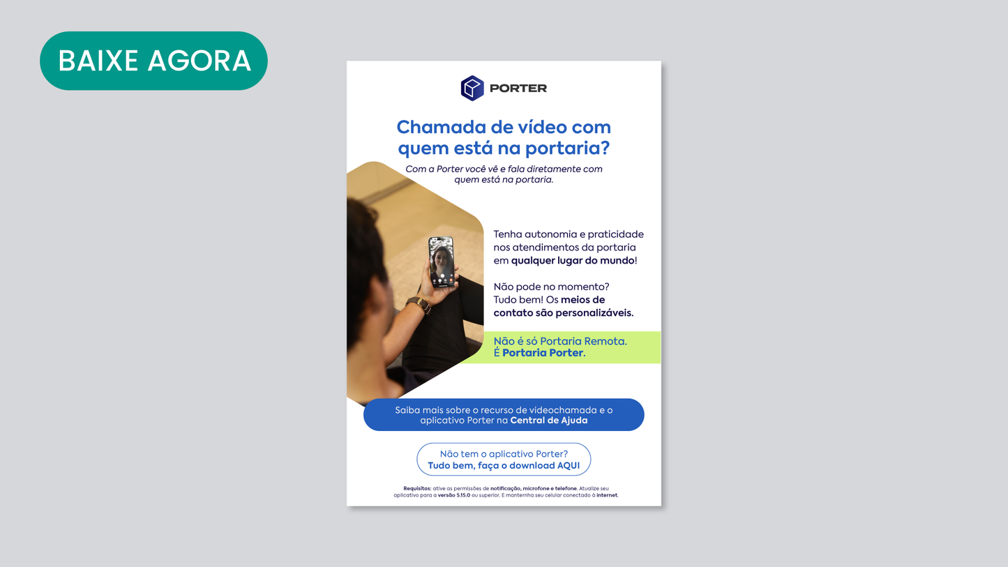 Flyer Clientes | Videochamada