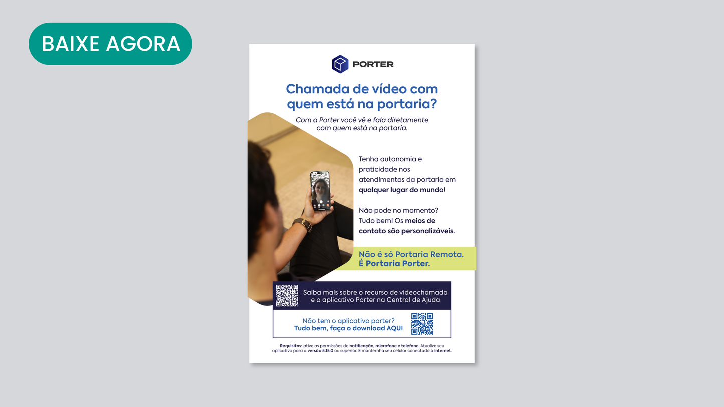 Flyer Clientes | Videochamada