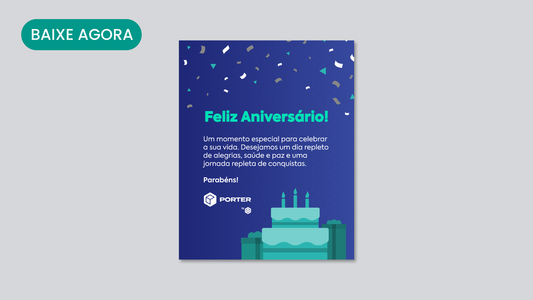 Card Digital | Feliz Aniversário